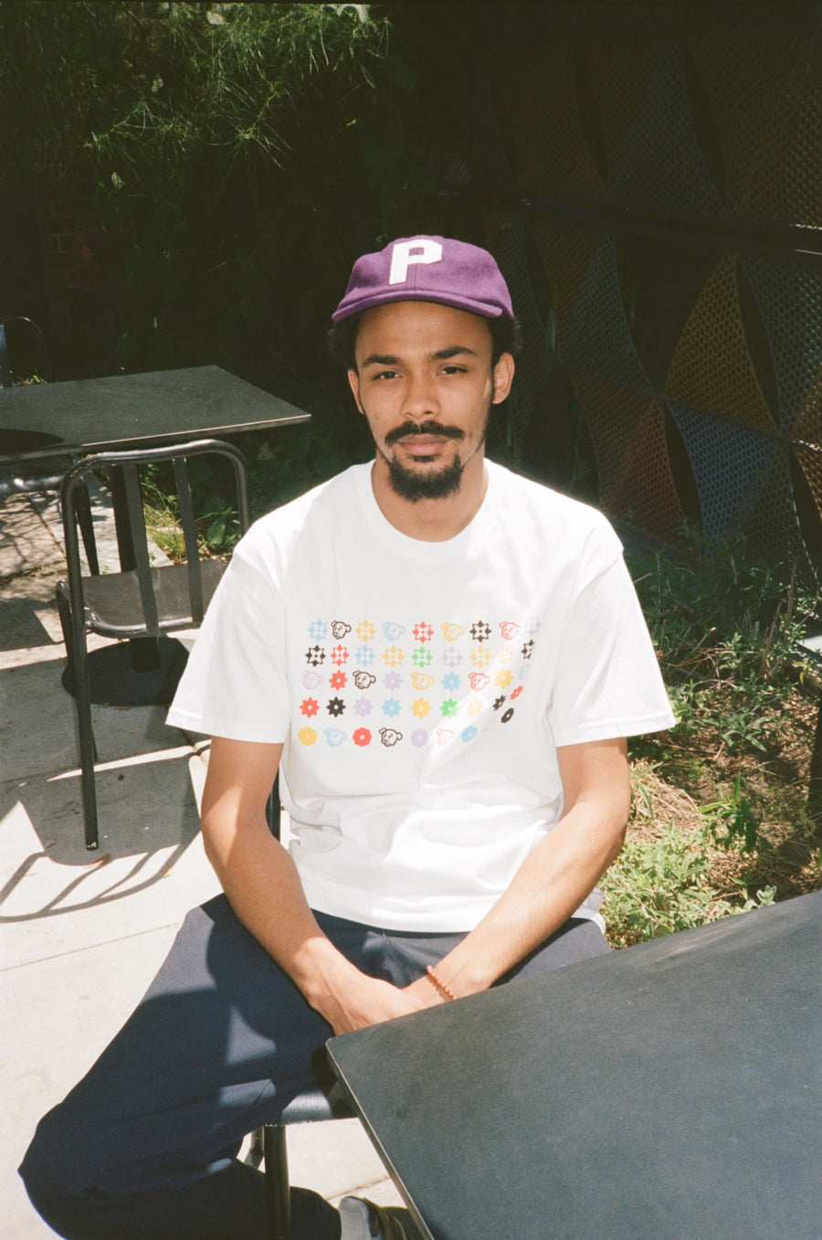 Wool P Cap - Purple