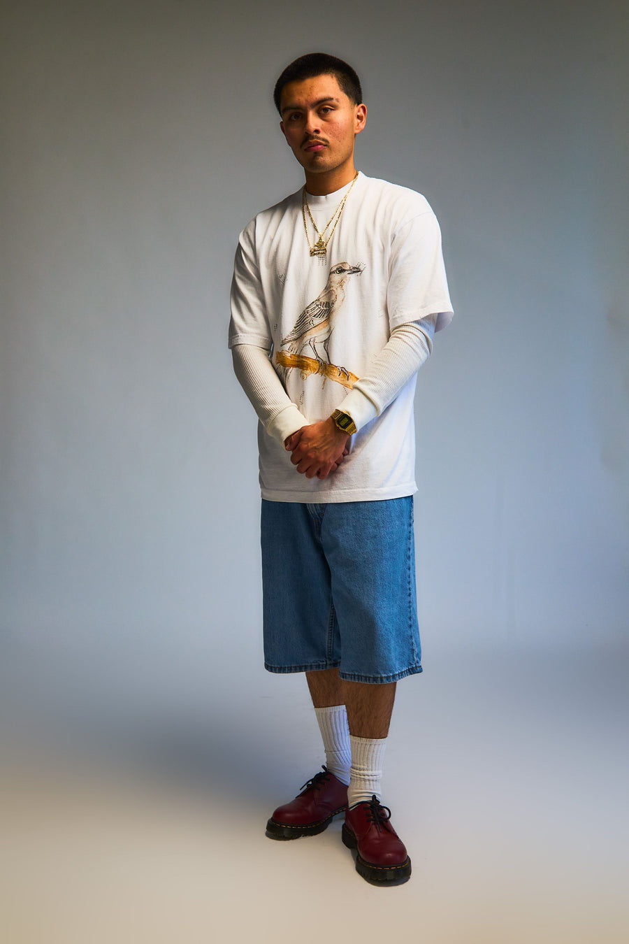 Mockingbird Tee - White