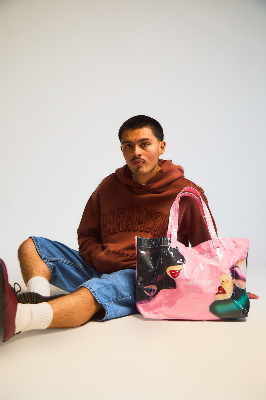 Pater Sato PVC Tote - Pink