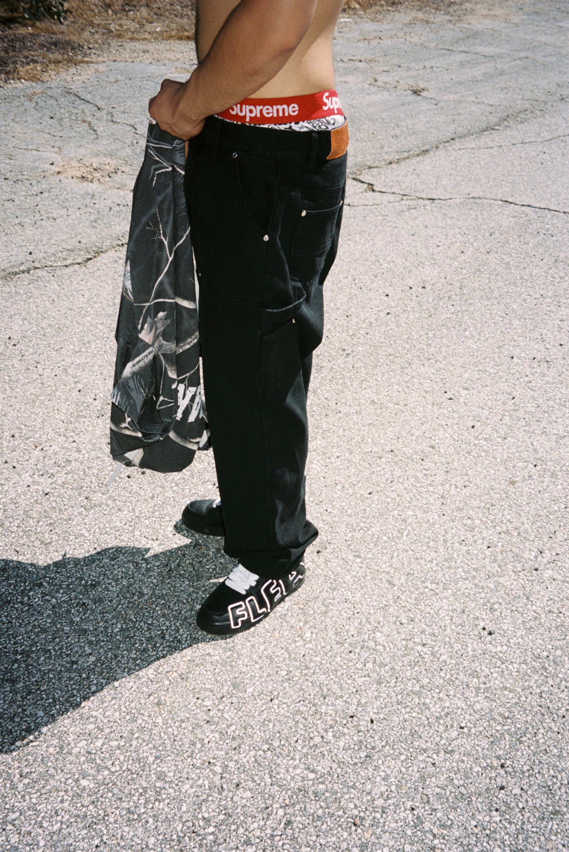 Double Knee Denim Pant