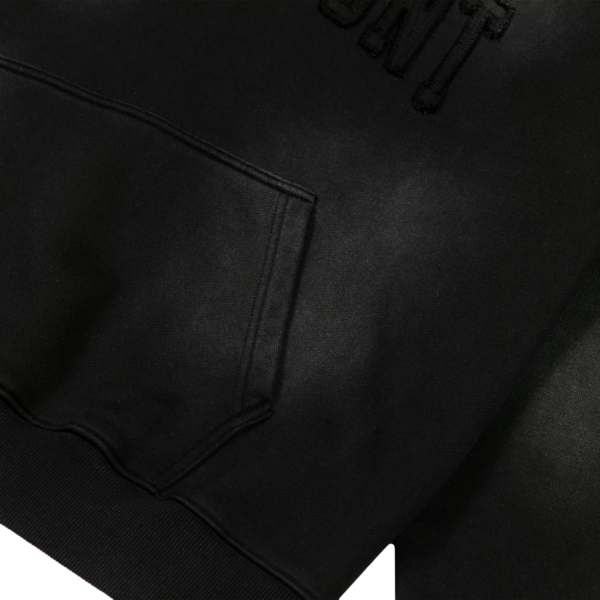 Patch Embroidery Hooded Sweatshirt