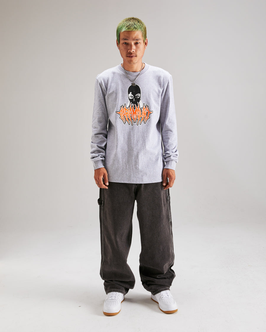 Ski long sleeve tee - grey
