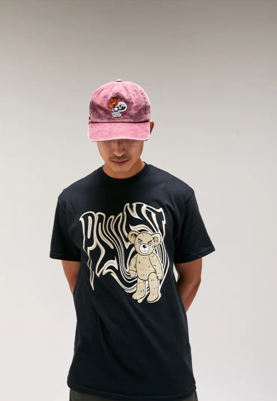 Saloon washed cap