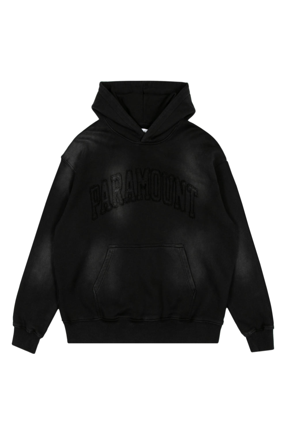 Patch Embroidery Hooded Sweatshirt